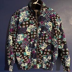 Vintage Lavon 90’s Nylon windbreaker abstract
